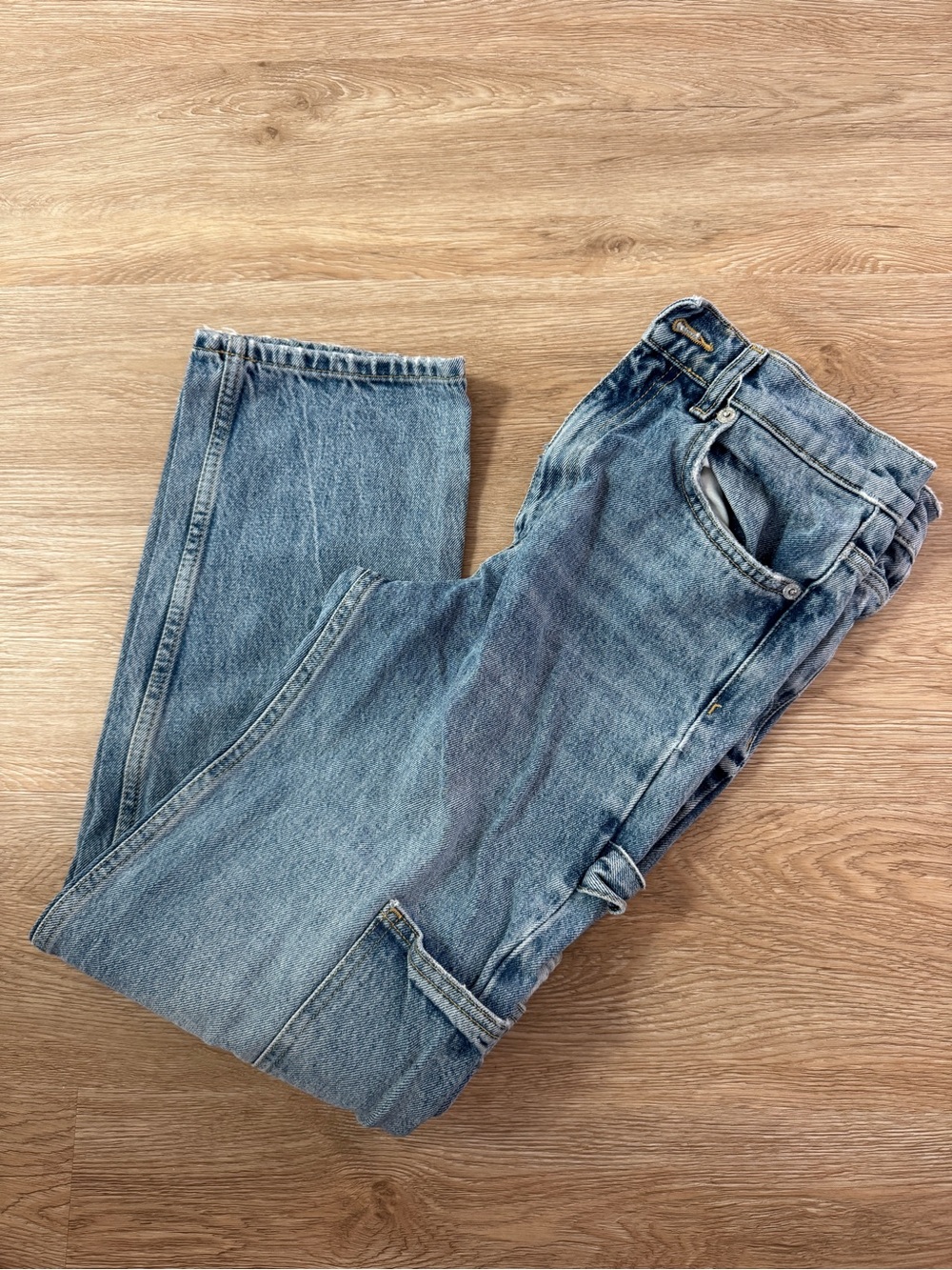 Zara Light Blue Denim Jeans